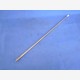 Steel shaft, stainless, 3/8", 20.71 &